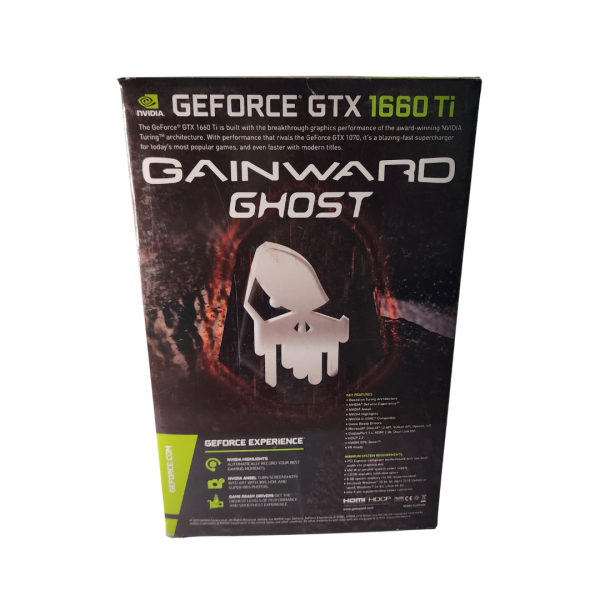 Placa de Video Gainward Gtx 1660 TI GHOST