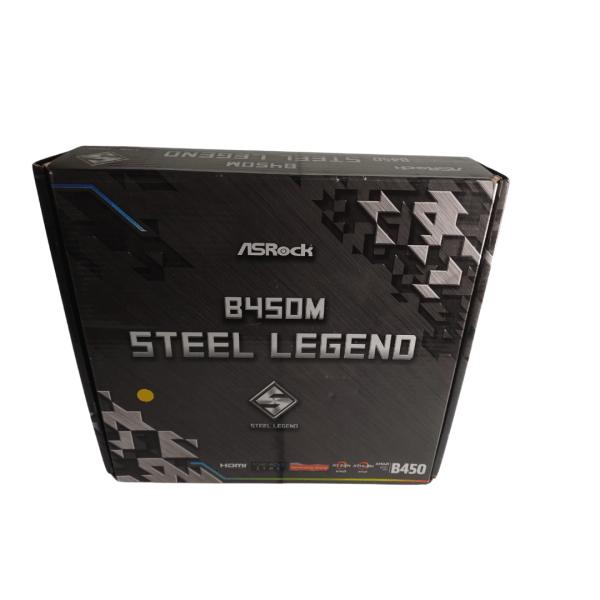 Placa Mae Asrock B450-M Steel Legend