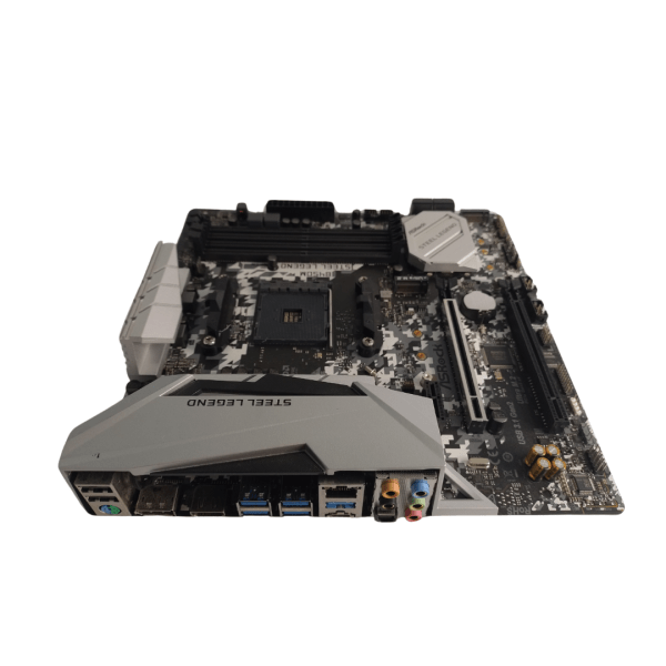 Placa Mae Asrock B450-M Steel Legend - Imagem 3