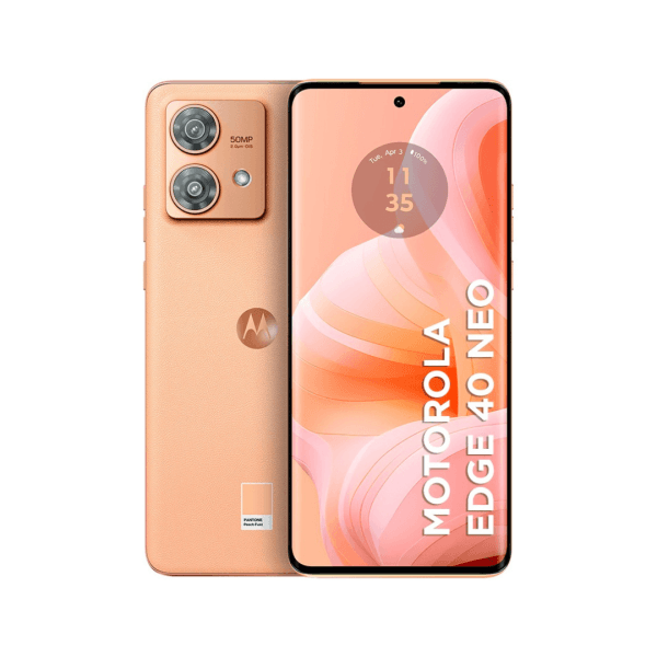 SMARTPHONE MOTOROLA EDGE 40 NEO 8GB RAM 256GB PEACH FUZZ