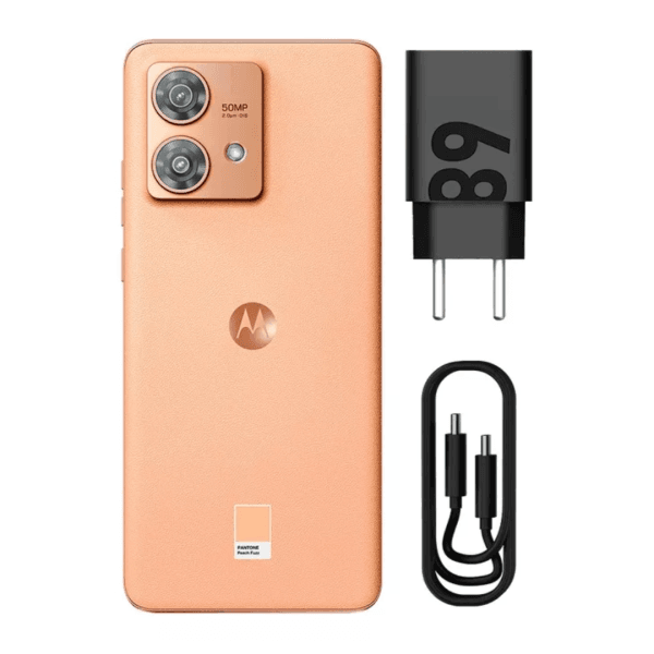 SMARTPHONE MOTOROLA EDGE 40 NEO 8GB RAM 256GB PEACH FUZZ - Imagem 4