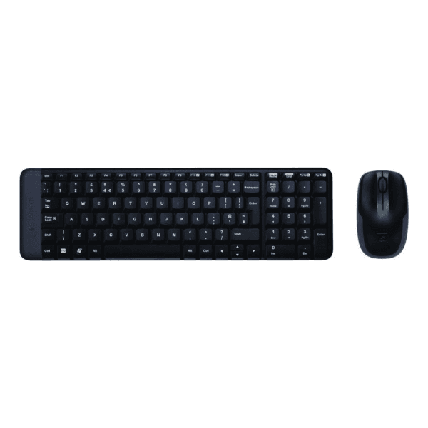 Kit Teclado e Mouse Logitech MK220