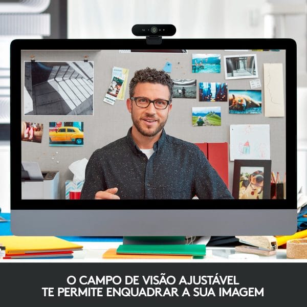 Logitech BRIO 4K PRO WEBCAM - Imagem 7