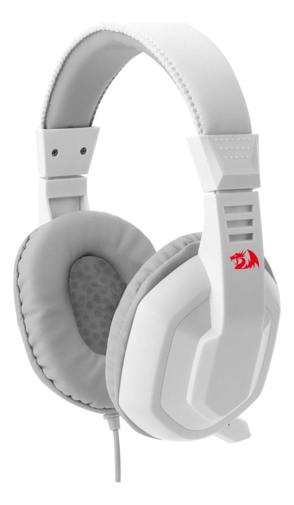 Headset Gamer Redragon Ares Lunar White H120W USB