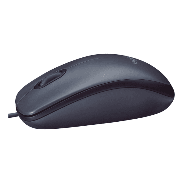 Mouse com fio USB Logitech M90 Grafite - Imagem 4