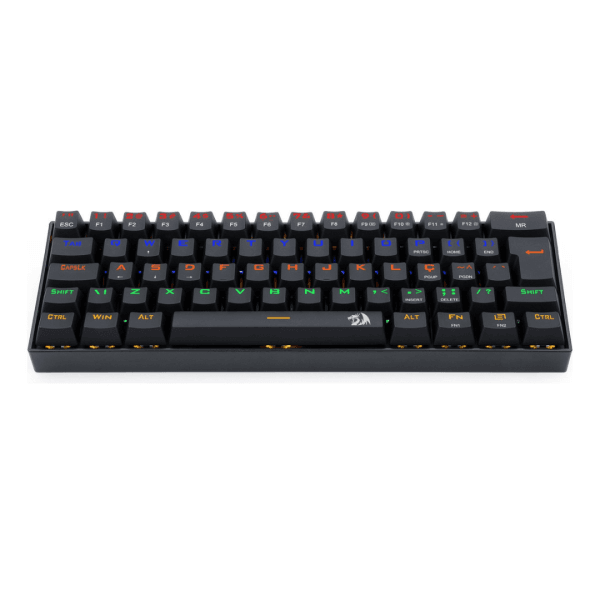 TECLADO GAMER MECÂNICO REDRAGON LAKSHMI ABNT2 PRETO