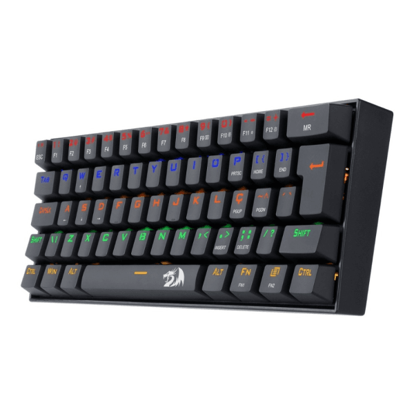 TECLADO GAMER MECÂNICO REDRAGON LAKSHMI ABNT2 PRETO - Imagem 4