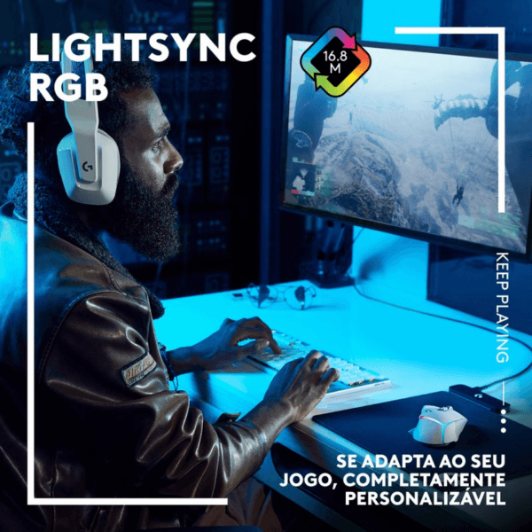 Mouse Gamer Sem Fio Logitech G502 X PLUS LIGHTSPEED RGB LIGHTSYNC - Imagem 9