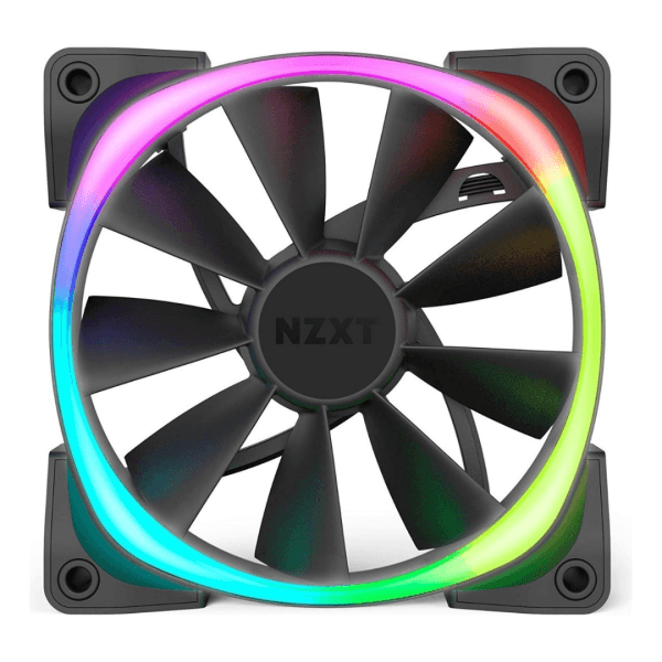 Cooler Para Gabinete Nzxt Aer Rgb2 120mm / Hf-28120-b1 Led Black / Rgb - Imagem 4