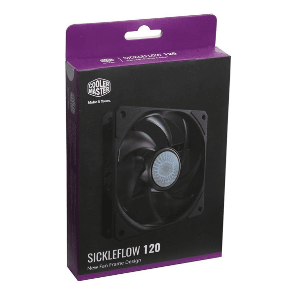 Fan CoolerMaster SICKLEFLOW 120 S/LED - Imagem 2