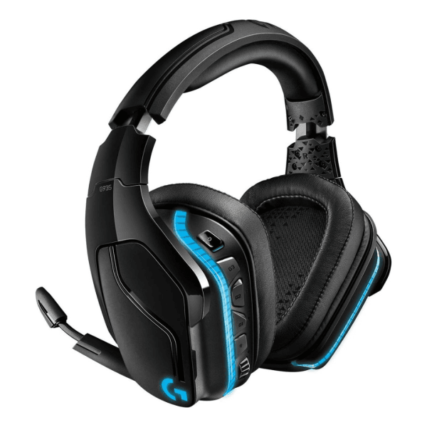 Headset Logitech G935 Gaming Wireless 7.1 LIGHTSYNC Preto