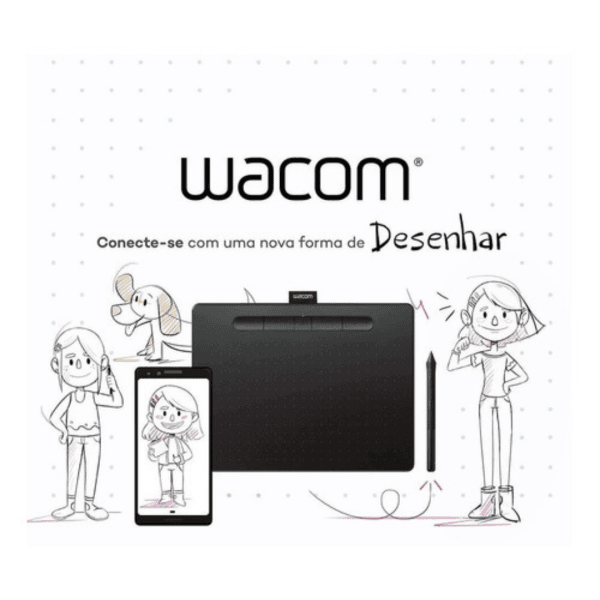 Wacom CTL4100 - Mesa Digitalizadora Intuos Creative, Preto - Imagem 2