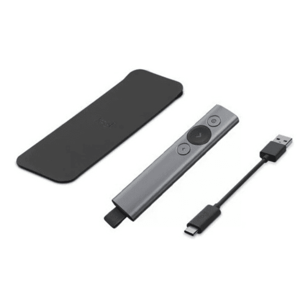 Apresentador Spotlight Remoto Logitech Bluetooth Wifi 30mts - Imagem 2