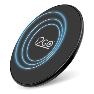 Carregador Sem Fio Fast Charge I2GO 10W Chumbo - I2GO PRO Preto