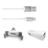 Kit 3 em 1 veicular para iPhone Apple - Ligh31 Geonav