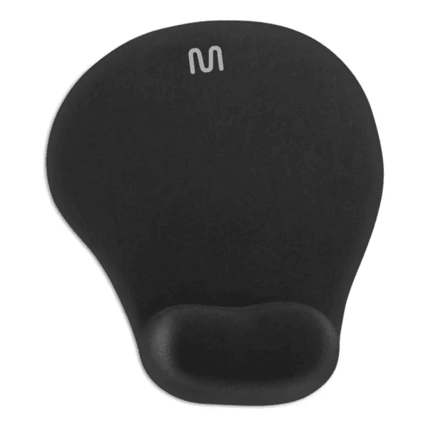 Mouse Pad Multilaser Ac021 De Borracha Preto Tamanho P