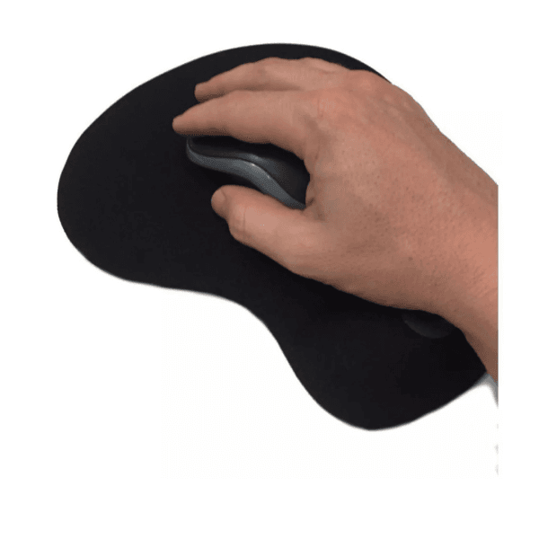 Mouse Pad Espuma Bright Ergonômico Com Apoio Alta Qualidade Cor Preto - Imagem 3