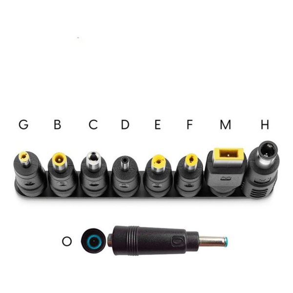 Fonte Carregador Universal Notebook Elgin - 9 Conectores 90w Preto 110/220v - Imagem 2