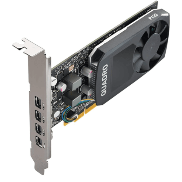 PNY PLACA DE VIDEO NVIDIA QUADRO - P620 2GB GDDR5 128 BITS (4X MDP) - VCQP620V2-PB - Imagem 2