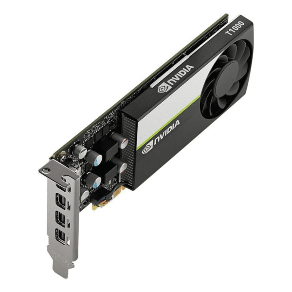 Placa de Vídeo PNY NVIDIA GeForce Quadro Turing T1000, 4GB GDDR6, 128 Bits, DP - VCNT1000-PB - Imagem 2