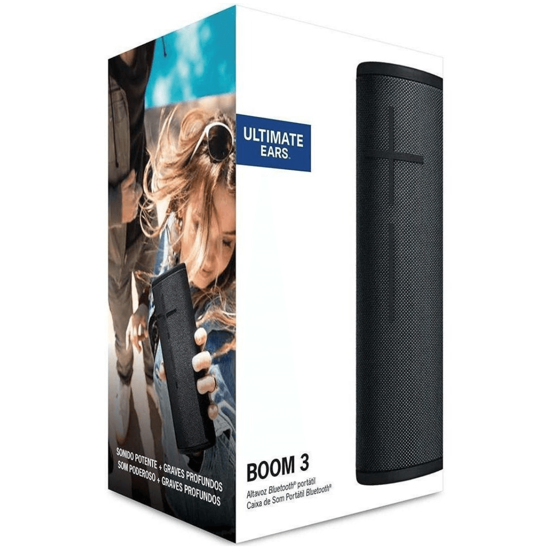 Caixa de Som Bluetooth Ultimate Ears BOOM 3, À Prova D´Água - Preto - Imagem 4