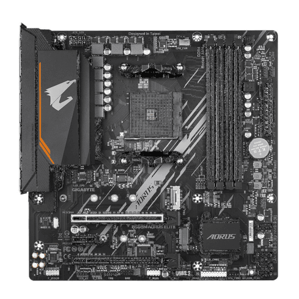 Placa Mae Gigabyte B550m Aorus Elite Am4 Ddr4 Hdmi - GRADE B - Imagem 2