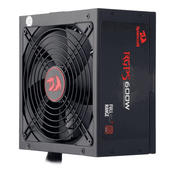Fonte Redragon RGPS, 600W, 80 Plus Bronze, PFC Ativo, Sem Cabo, Preto - GC-PS002-1 - Imagem 5