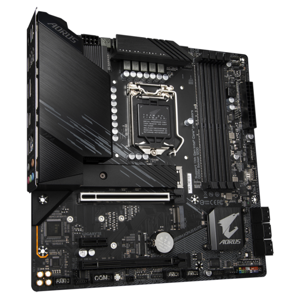 Placa Mãe Gigabyte B560M Aorus Elite, Chipset B560, Intel LGA 1200, mATX, DDR4