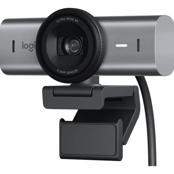 Webcam Ultra HD 4K Logitech MX Brio Com Microfones com Redução de Ruído