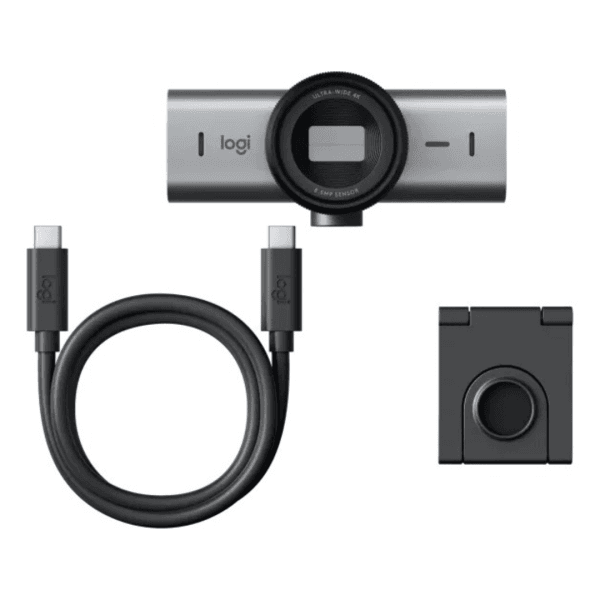Webcam Ultra HD 4K Logitech MX Brio Com Microfones com Redução de Ruído - Imagem 2