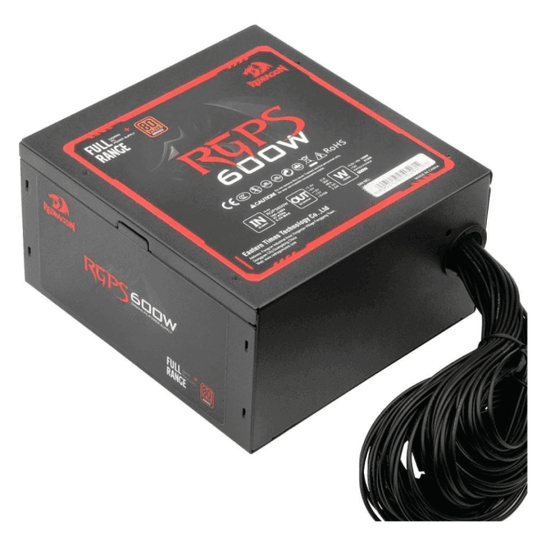 Fonte Redragon RGPS 600W, 80 Plus Bronze, PFC Ativo, Cabo Flat, GC-PS002 - Imagem 7