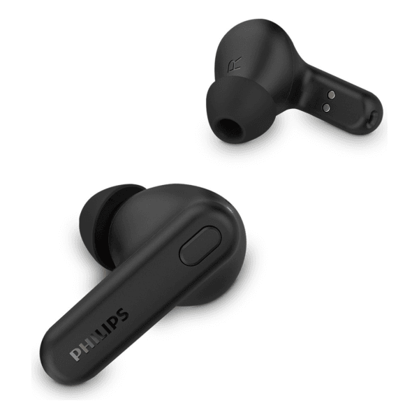 Fone de ouvido sem fio TWS Philips TAT1108BK/00 com microfone, cor preto - Imagem 4