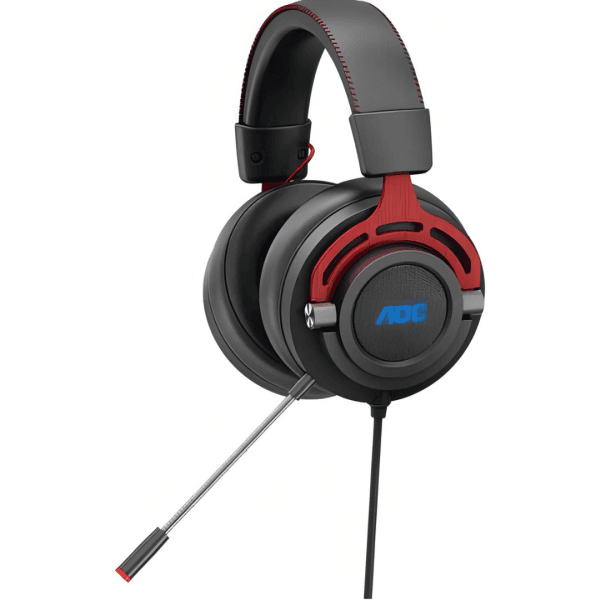 Fone de ouvido Gamer AOC GH300 Driver 50mm LED - Imagem 2