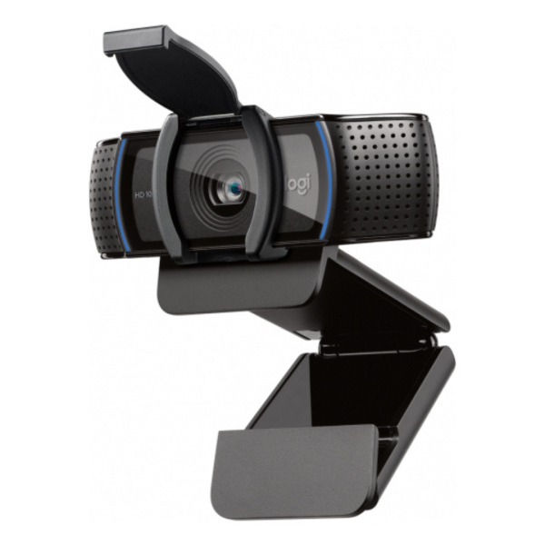 Webcam Full HD Logitech C920s com Microfone Embutido 1080p