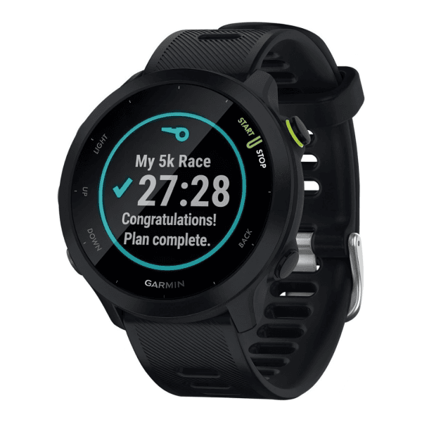Monitor Cardíaco de Pulso com GPS Garmin Forerunner 55 Preto EU