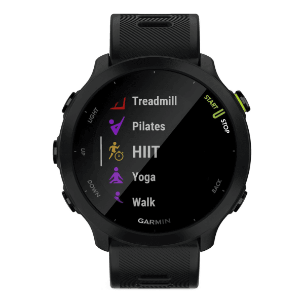 Monitor Cardíaco de Pulso com GPS Garmin Forerunner 55 Preto EU - Imagem 4