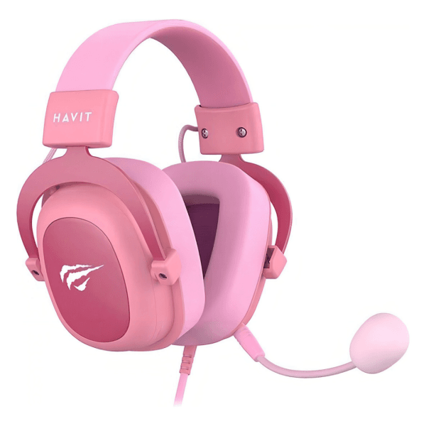 Fone de Ouvido Gamer Havit HV-H2002d com Microfone ROSA