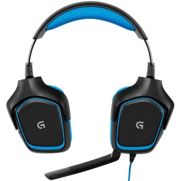 Headset Gamer Logitech G432 7.1 Dolby Surround Preto/Azul 981-000769 - Imagem 6