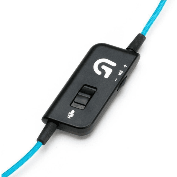 Headset Gamer Logitech G432 7.1 Dolby Surround Preto/Azul 981-000769 - Imagem 7