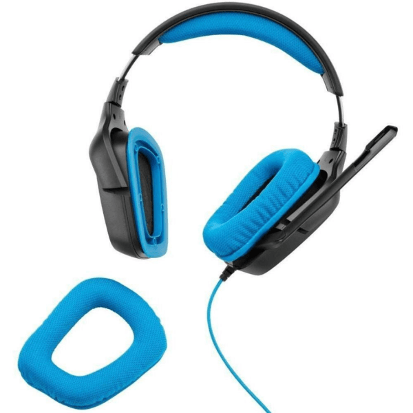 Headset Gamer Logitech G432 7.1 Dolby Surround Preto/Azul 981-000769 - Imagem 5