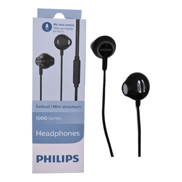 Fone de Ouvido Philips com Microfone - Preto - Imagem 2