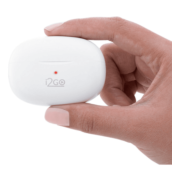 Fone De Ouvido Bluetooth Sem Fio TWS Air Buds GO 2.0, Estojo De Carregamento - I2GO Plus - Imagem 3