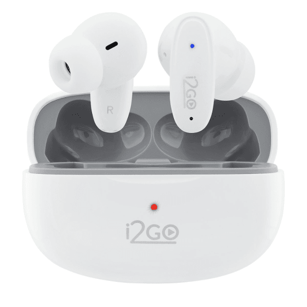 Fone De Ouvido Bluetooth Sem Fio TWS Air Buds GO 2.0, Estojo De Carregamento - I2GO Plus - Imagem 7