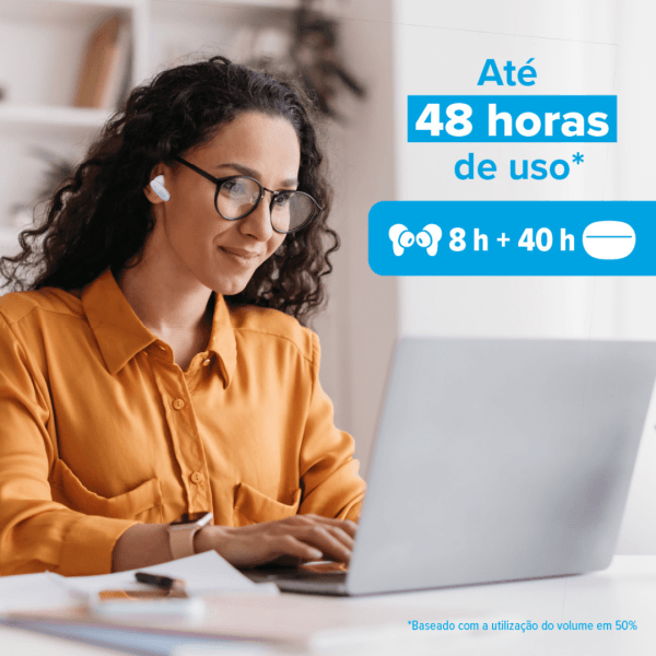 Fone De Ouvido Bluetooth Sem Fio TWS Air Buds GO 2.0, Estojo De Carregamento - I2GO Plus - Imagem 8