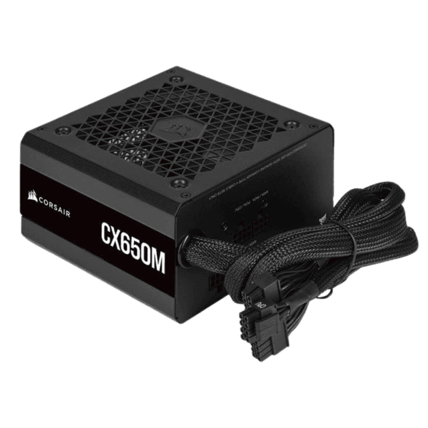 Fonte Corsair CX-M Series CX650M, 650W, Semi Modular, 80 Plus Bronze, Black, CP-9020221 - Imagem 2