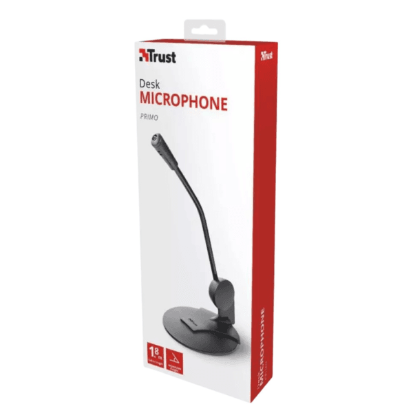 TRUST Desk Microphone Primo - Black - Imagem 3