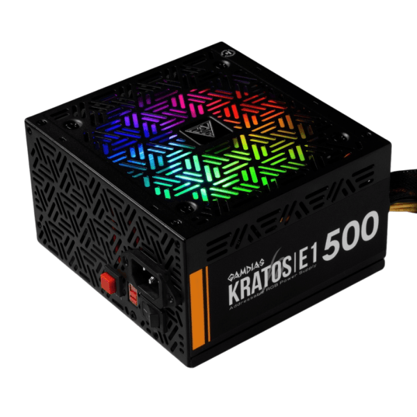 Fonte Gamdias Kratos E1-500W, RGB, GD-Z500ZZZ - Imagem 2