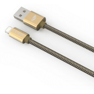 C3Tech Cabo USB-Lightning CB-210GD Dourado, 2 Metros