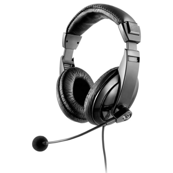 Headset Giant Conexão P2 Cabo de 190cm Cancelamento de Ruído, Driver 40mm Preto - PH049