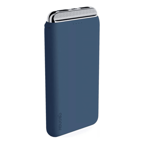 Geonav Power Bank, Universal 12.000 mAh, 2 Saídas USB + 1 Saída USB-C, Azul Marinho - Imagem 3